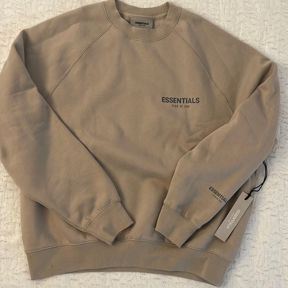 Essentials Fear of God sweatshirt size S